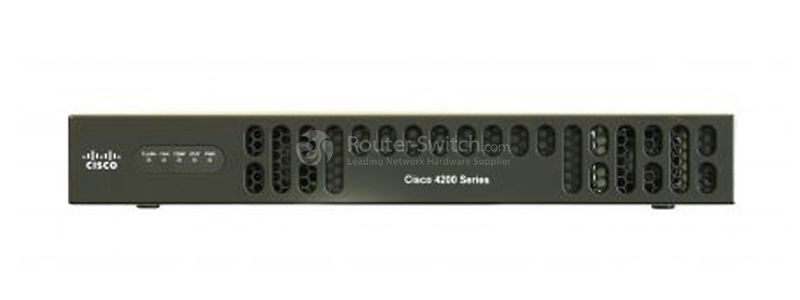思科 ISR4221-K9 前面板