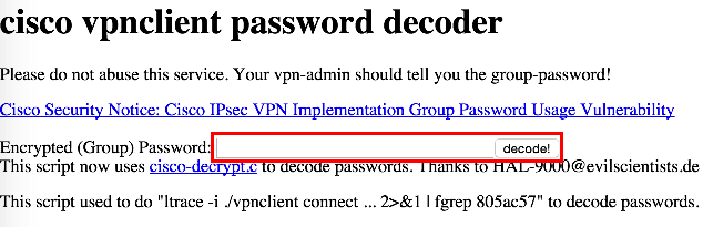 Password Decoder